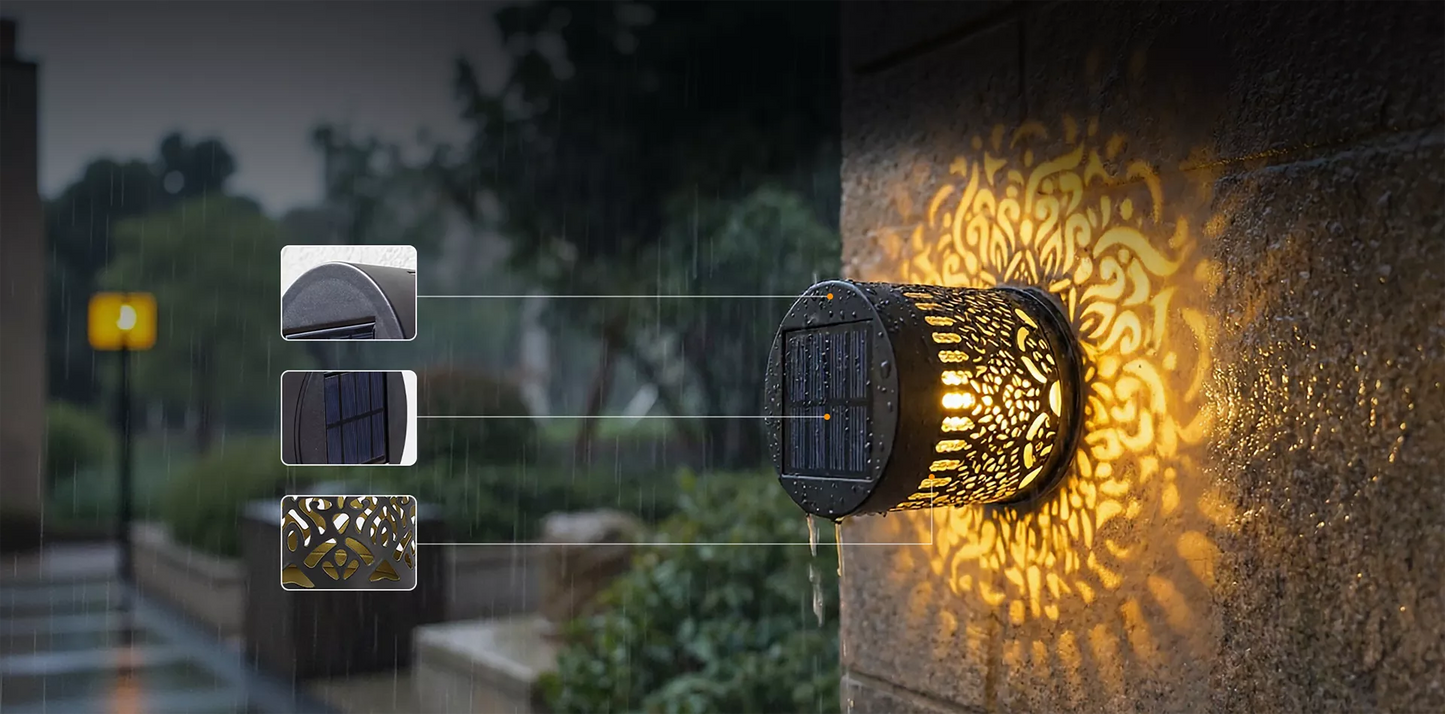 Solar-Powered Decor Projection Light