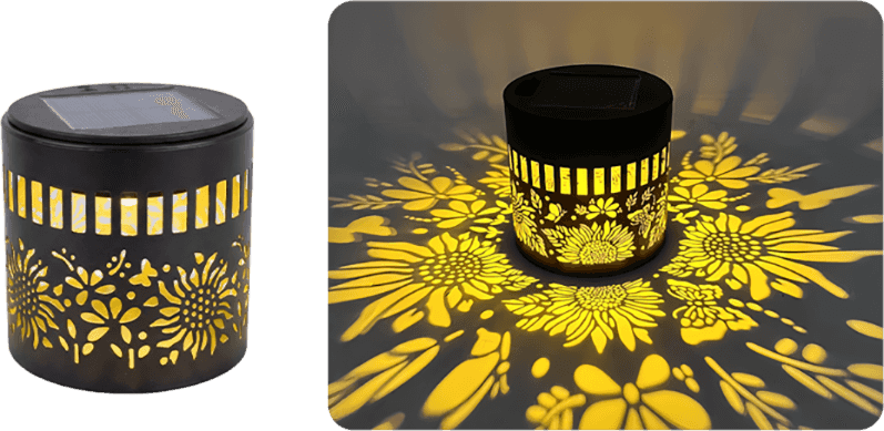 Solar-Powered Decor Projection Light
