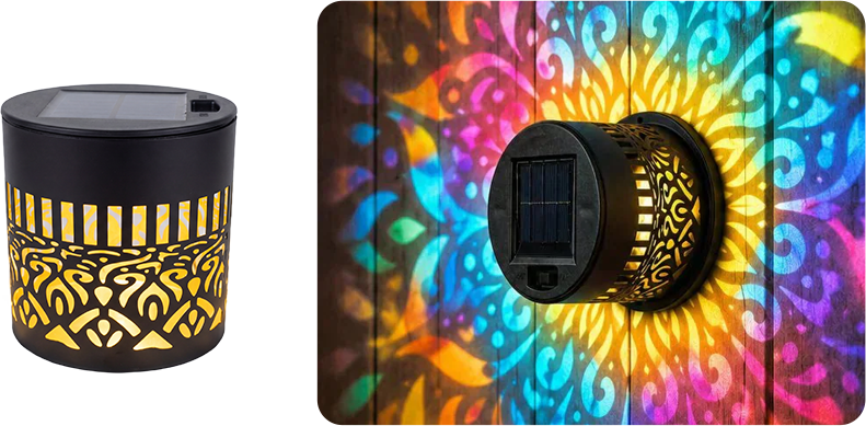 Solar-Powered Decor Projection Light