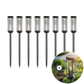 Waterproof Solar Garden Pathway Lights with Automatic On And Off