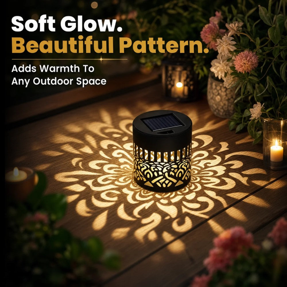 Solar-Powered Decor Projection Light