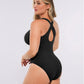 Smart Sculpt™ Ruched U-Wire Cut Out Shaping Swimsuit