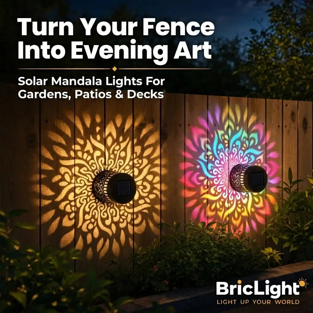 Solar-Powered Decor Projection Light