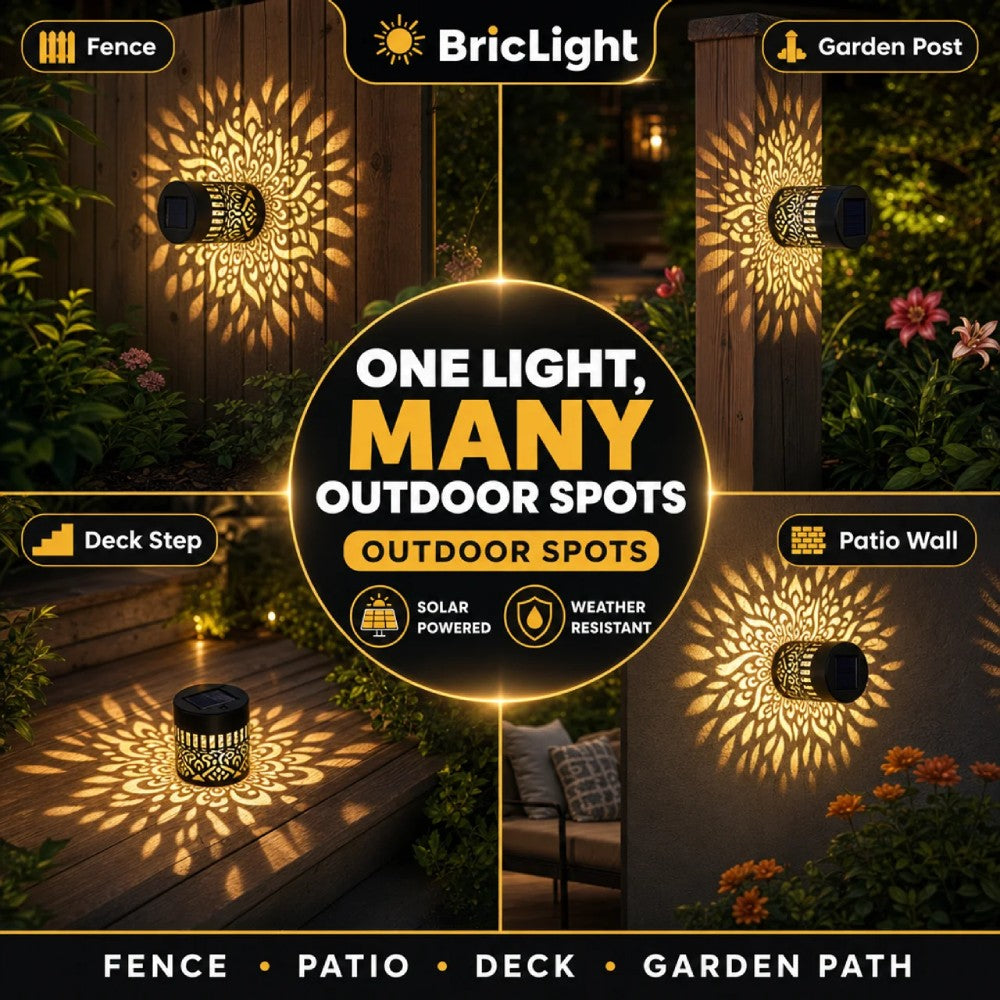 Solar-Powered Decor Projection Light