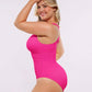 Smart Sculpt™ Ruched U-Wire Cut Out Shaping Swimsuit